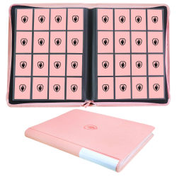Carpeta para Tarjetas de PU con 1600 Bolsillos, Álbum Antiarañazos de 16 Bolsillos, Libro Coleccionador de Tarjetas Deportivas, Regalo Perfecto para Fiestas y Cumpleaños