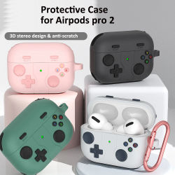 Funda para Airpods pro 2ª generación, diseño de juego 3D estéreo para niños, funda protectora de silicona suave para Airpods pro2, accesorios de última generación.