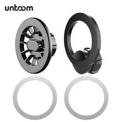 Anillo magnético de soporte para teléfono de coche con rotación de 360 grados para montaje MagSafe, accesorios de soporte para teléfono móvil de coche con imán Universal de 17mm