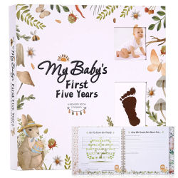 Nuestro folleto conmemorativo de 248 páginas para bebés, recuerdos de crecimiento DIY para el hogar, registros de nacimiento, bonitos libros de cuentas, cuadernos de regalo