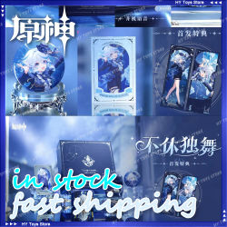 Audífonos Inalámbricos Bluetooth Furina 100% Originales del Juego Genshin Impact, Artículos Periféricos de Anime, Auriculares, Regalos MiHoYo
