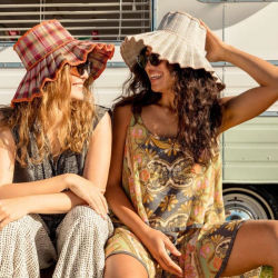 USPOP-sombrero de paja plisado plegable con ala grande, impermeable, para el sol, 2 tamaños disponibles