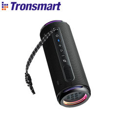 Altavoz Bluetooth Tronsmart T7 Lite altavoz portátil de graves mejorado con 24 horas de reproducción, Control por aplicación, resistente al agua IPX7 para acampar