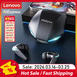 Nuevos auriculares Lenovo XT53 inalámbricos con Bluetooth 5,4, auriculares impermeables con pantalla Digital LED, auriculares para juegos de baja latencia