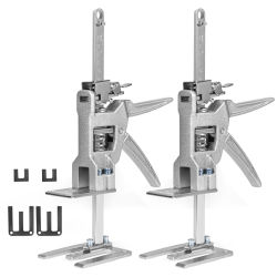 2 Piezas de Gato de Brazo Ahorrador de Esfuerzo de 11.97 pulgadas, Gato Manual con Bolsa, Cuerpo Totalmente de Aluminio para Montaje de Ventanas, Puertas y Elevación de Muebles