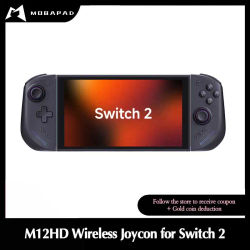 Mando inalámbrico MOBAPAD M12 HD para consola Switch 2, Joypad Bluetooth con vibración HD y joystick TMR para Nintendo Switch 2