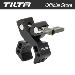 TILTA-abrazadera de montaje de brazo mágico, accesorio de Metal, TA-AMC-B 1/4 con orificio de negro "y 3/8" para Monitor de cámara DSLR LED