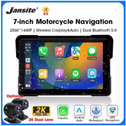 5/7 pulgadas arPlay Android Auto Airplay pantalla portátil Monitor Moto IPX7