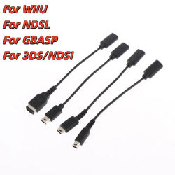Cable de conversión para consola de juegos tipo C, 1/3 unidades, para NDSI GBASP/ WIIU 3DSL NDSL, cable de alimentación USB C, cable cargador