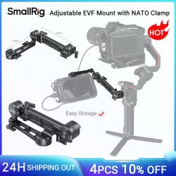 Soporte EVF ajustable SmallRig con abrazadera NATO, compatible con monitores para Sony, accesorios universales para cámara Canon MD3507