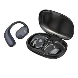 Auriculares Inalámbricos de Conducción Ósea, Bluetooth 5.3, Resistentes al Agua, Auriculares Deportivos, Batería de Larga Duración, HiFi Estéreo, Reducción de Ruido en Llamadas