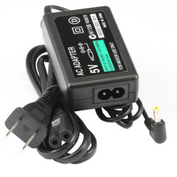 Adaptador de CA de 5V, cargador de pared para el hogar, fuente de alimentación de carga para consola Sony PSP 1000/2000/3000, enchufe UE EE. UU.