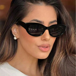 1/4 Uds nueva moda Casual Gafas De Sol tipo ojo De gato Vintage marca De diseñador Gafas De Sol Mujer Multi Color Gafas UV400 Gafas De Sol