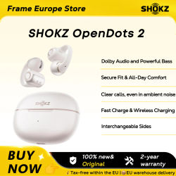 【LOCAL+】Auriculares SHOKZ OpenDots 2 E320 con Gancho para la Oreja - Para Deportes y Correr - Bluetooth de Tipo Abierto - Nuevo Original 2026