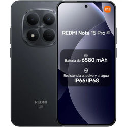 XIAOMI REDMI Note 15 Pro 5G 8GB+256GB - Pantalla de 6,83" 1.5K AMOLED, MediaTek Dimensity 7400-Ultra, cámara de 200MP, batería de 6580 mAh, Cargador no Incluido