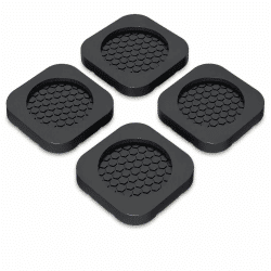 4 Piezas de Almohadillas Antivibración de Alta Resistencia, Silenciosas y Antideslizantes, para Lavadora, Refrigerador y Muebles
