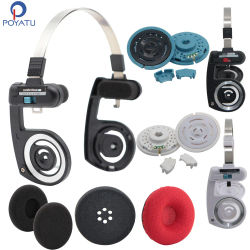 POYATU-piezas de altavoz con diadema para auriculares portátiles KOSS PP KPH40 KSC35 KSC75, almohadillas de repuesto para reparación de controlador