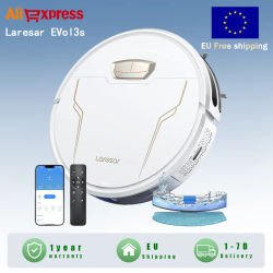 Robot aspirador de succión de 4000Pa con aplicación remota y Control por voz con giroscopio de navegación Robot de barrido inteligente para limpieza del hogar