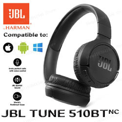 Audífonos Inalámbricos Bluetooth JBL TUNE 510BT 100% Originales, Auriculares Deportivos para Música, para Niños y Niñas, Universales para Móviles y Computadoras