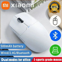 Ratón Xiaomi Bluetooth 2,4G, inalámbrico, de modo dual, recargable, ergonómico, para oficina, juegos, portátil, para iPad, PC, portátil, 2026