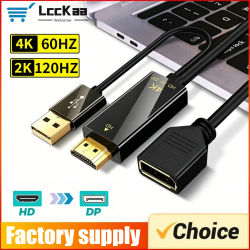 Cable HDMI compatible con DisplayPort, 4K a 60Hz, 2K a 120Hz, adaptador convertidor HDMI a DP, Plug & Play para PC, portátil, PS5, Xbox, Monitor