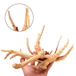 1 Uds. Tronco de madera Natural, árbol de madera flotante, acuario, pecera, planta, tocón, acuario, adorno para pecera, decoración de paisajismo