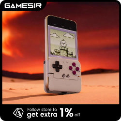 Controlador de Juegos Móvil GameSir Pocket Taco, Gamepad Retro Portátil, Control Vertical Bluetooth Ligero para Android