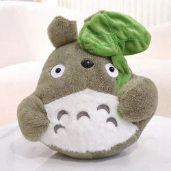 Muñeca Totoro de 22/30cm, almohada de regalo bonita de simulación, almohada de dibujos animados de Anime, muñeca bonita que vale la pena, decoración del hogar, muñeca bonita, serie curativa