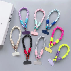Cordón para teléfono, correa para la muñeca, pieza de conexión para funda de teléfono, accesorios universales, colgante portátil antideslizante y anticaída
