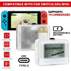 Simulador emulador Amiibo Pixl de repuesto, emulador de repuesto NFC, emulador de juego Compatible con Bluetooth para accesorios de juego Switch NS