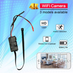 Cámara WiFi Inalámbrica 4K DIY de 2.0MP, Compatible con Aplicaciones de Teléfono Inteligente para Ver Transmisiones en Vivo, Calidad de Imagen 1080P, Monitor IPC