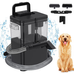 Aspiradora de Mano para Limpieza de Alfombras, 450W de Succión y Tanques de Agua Dobles para Alfombras y Sofás de Tela, Máquina para Limpiar Manchas de Mascotas