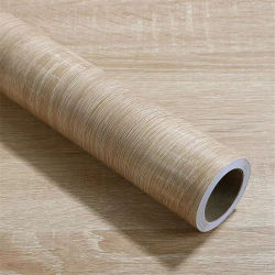 Pegatinas 3D de vinilo impermeables de 80cm de grano de madera para armario, mesa, armario, muebles, papel tapiz autoadhesivo de PVC para decoración del hogar