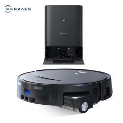 Aspiradora Robot ECOVACS T80S Omni con Función de Mopa, 24800Pa, Rodillo OZMO 2.0, Autovaciado, Lavado Automático de Mopa, IA