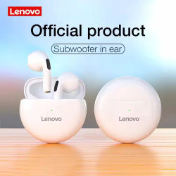 Lenovo HT38 TWS auriculares Bluetooth Mini auriculares inalámbricos con micrófono para iPhone Xiaomi deporte impermeable 9D Stere auriculares