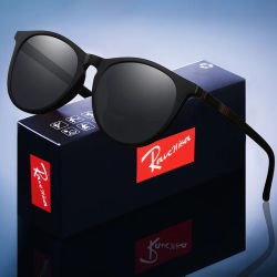Gafas de sol polarizadas de moda para mujer Marco de diseño de marca Gafas de sol de moda Rosa UV400