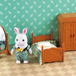 1:12Muebles en miniatura para casa de muñecas, juego de juguetes DIY, familia del bosque, niños y niñas, muebles para juego de imitación, juguetes, regalo para Navidad y cumpleaños