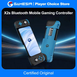 Control de Juego Móvil GameSir X2s Bluetooth para Teléfonos iOS y Android, Gamepad para PC con Joysticks y Gatillos de Efecto Hall