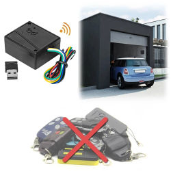 Transmisor y receptor inalámbrico Universal para coche, Control remoto, receptor de apertura de puerta de garaje, conexión Bluetooth 2,4G, Sensor USB