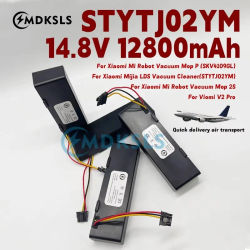 Nuevo Original 14.8V 12800mAh STYTJ02YM para Aspiradora Xiaomi Mijia LDS, Mi Robot Vacuum-Mop, Mi Robot Vacuum-Mop 2S/Haier JX37