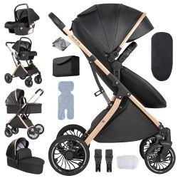 Coches para bebés. Cochecito de Bebé 3 en 1, Cochecito de Lujo Ligero para Viajes, Cochecito de Bebé 3 en 1