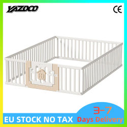 Parque de juegos multifuncional grande para bebés, modelo 2026, centro de actividades convertible para niños pequeños, apto para uso en interiores y exteriores, parque de juegos seguro de doble uso,