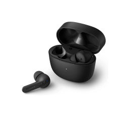 Philips TAT2206 Auriculares Bluetooth con Micrófono/Resistentes a Salpicaduras y Sudor, 18h de Reproducción, Ajuste Cómodo/Auriculares Inalámbricos/Earbuds