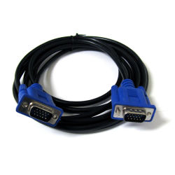 CABLE VGA ORDENADOR / MONITOR / TFT / PROYECTOR 5 METROS - VGA MACHO A MACHO