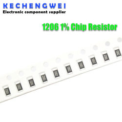 Resistencia SMD 100 1% 0R ~ 10M 1/4W 0 1206 1 10 0 1 100 150 ohm 1K 220 K 330 K 10K 2 2 K 1R 10R