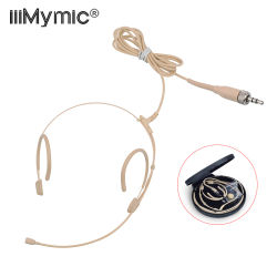 Micrófono de condensador electreto para Sennheiser auriculares con clavija TRS de 3 5mm micrófono