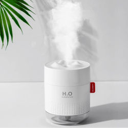 Humidificador ultrasónico para el hogar Difusor de aire con USB luz calmante aromaterapia 500ML