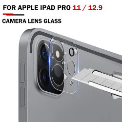 Película protectora de vidrio templado para Apple iPad Pro 12 9 2021 lente de cámara circular