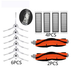 Repuestos para Robot aspirador xiaomi mijia mi 1s 2s roborock S50 S55 rodillo de cepillo principal