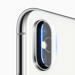 Protector de cristal para lente de cámara de iPhone X XS MAX se x XR xs XS 7/8 plus